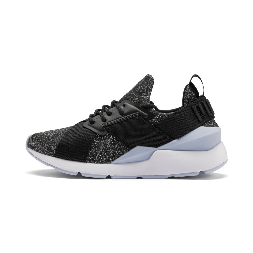 Puma Muse Shift Lány Sportcipő - Fekete ( Hungary - TRZEQ3241 )